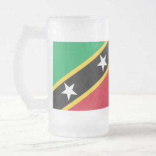 Paul McGehee ’St. Kitts & Nevis Flagga’ Beer Mugg