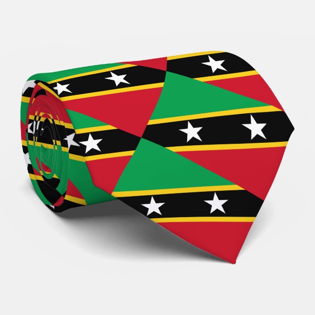 Paul McGehee "St. Kitts och Nevis" Tie Slips (Rullad)