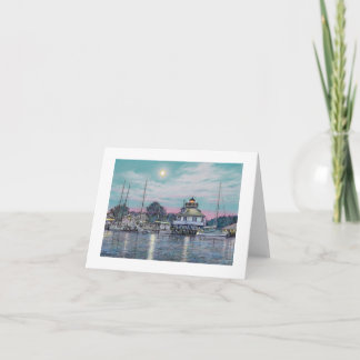 Paul McGehee "St. Michaels by Moonlight"-kort Kort