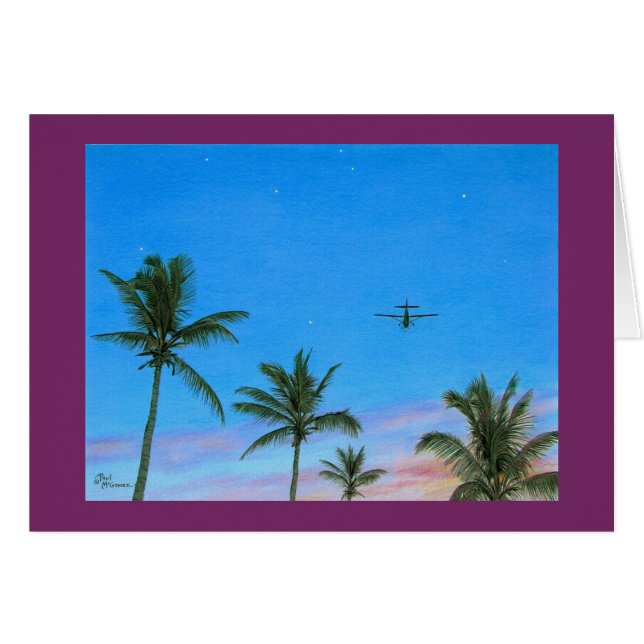 Paul McGehee "Treetop Flyer"-kort OBS Kort (Framsidan Horizontal)