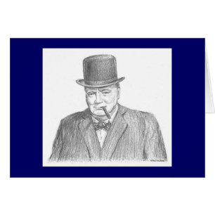 Paul McGehee "Winston Churchill" kort