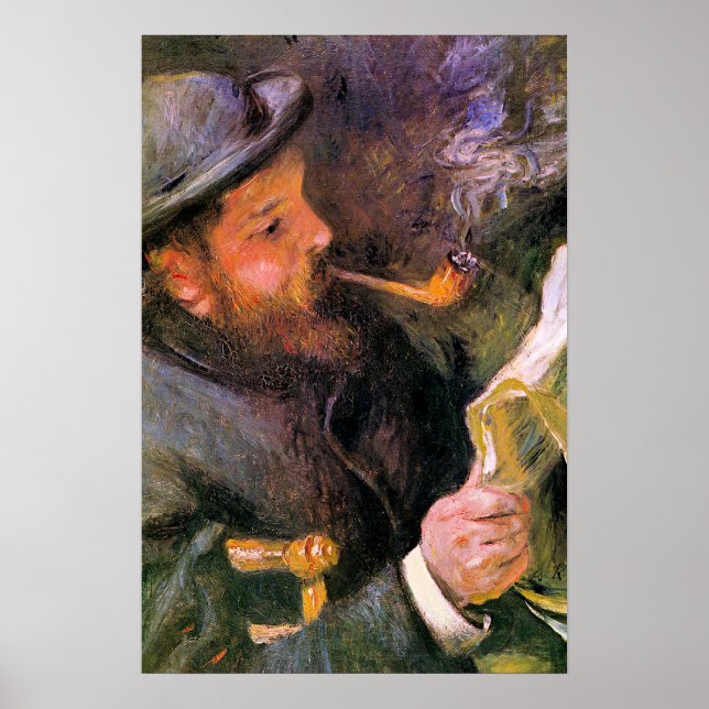 Paul Monet Läsning, populär konstverk, Poster (Framsidan)