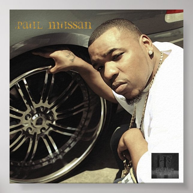 Paul Mussan big hjulz poster (Framsidan)