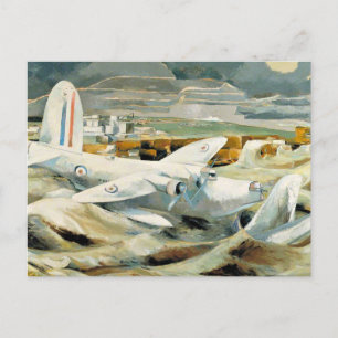 Paul Nash - Defense of Albion, berömd-tavla, Vykort