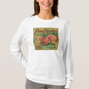 Paul Neyron av LaVerne den orange etiketten T Shirt