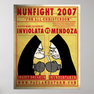 Paul och Storms nun FI Poster
