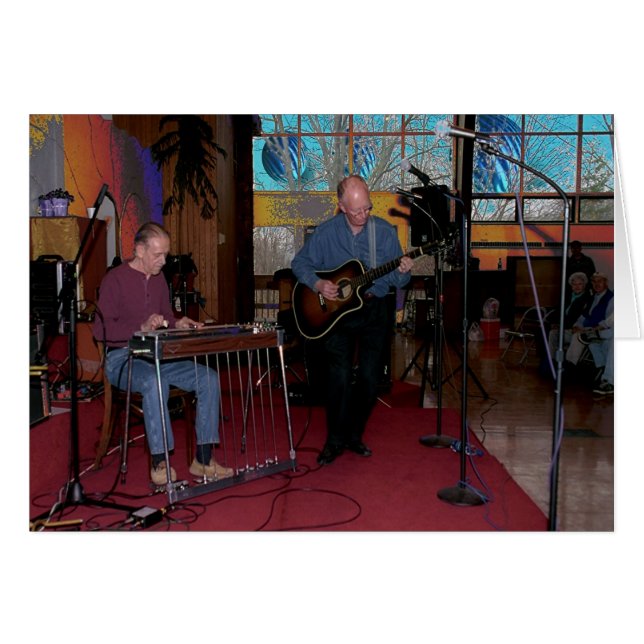 Paul och Tex Laberg Hälsningskort (Framsidan Horizontal)