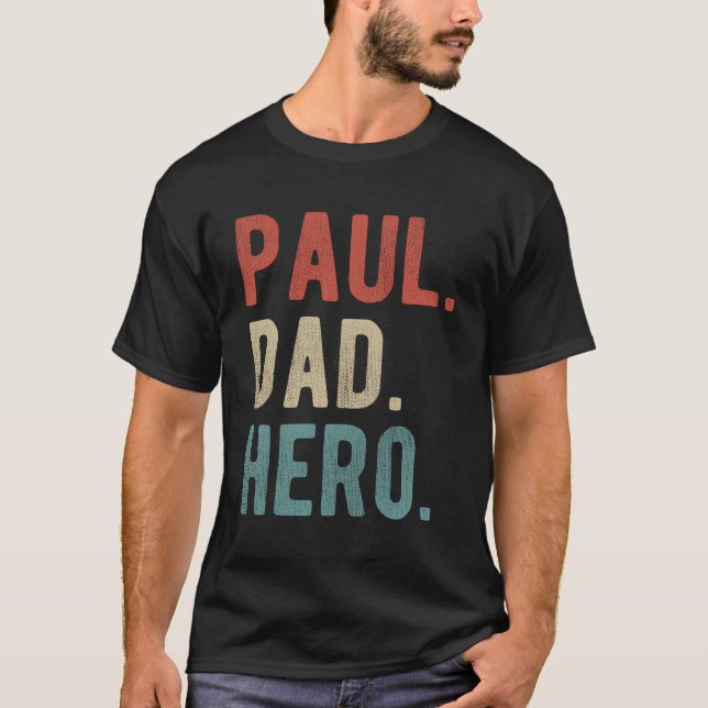 Paul Pappa Hero T Shirt (Framsida)