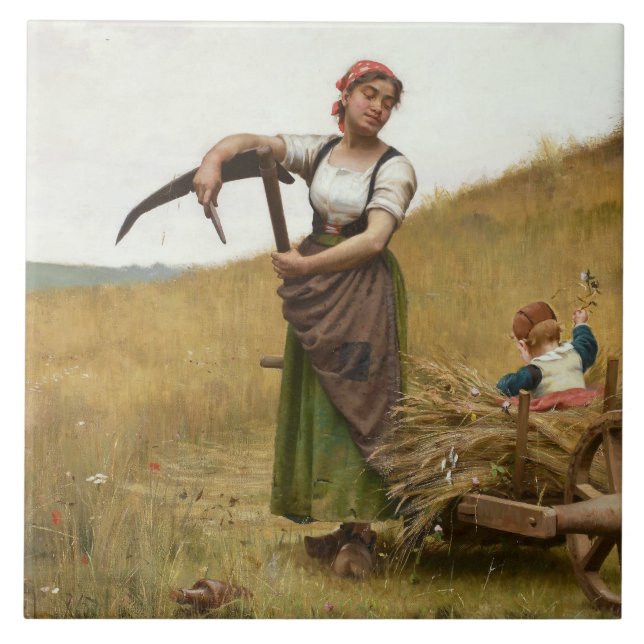 Paul Peel - Adoration Kakelplatta (Framsidan)