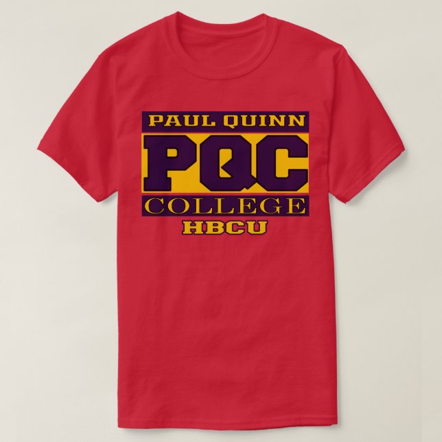Paul Quinn College Apparel T Shirt (Design framsida)