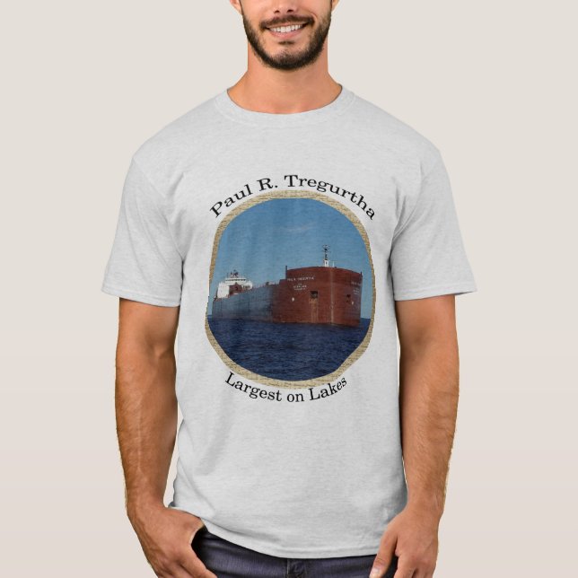 Paul R. Tregurtaskjorta T Shirt (Framsida)