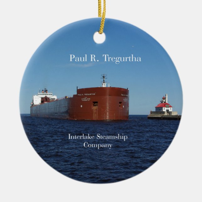 Paul R. Tregurtha Duluth ornament (Framsidan)