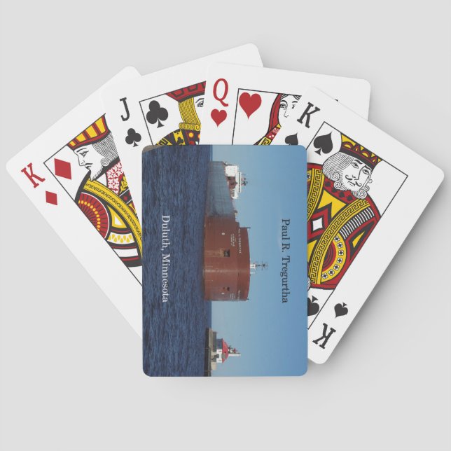 Paul R. Tregurtha Duluth-spelkort Spel Kort (Baksidan)