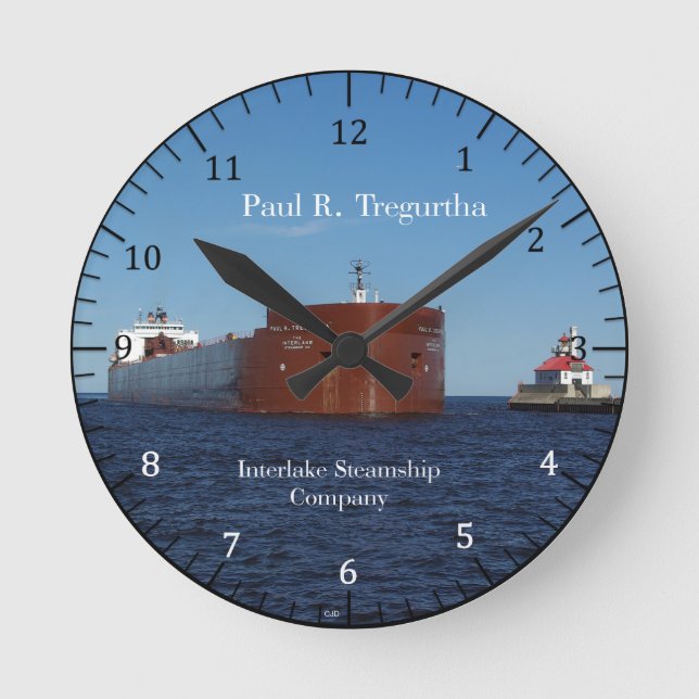 Paul R. Tregurtha Duluth tar tid på Rund Klocka (Framsida)