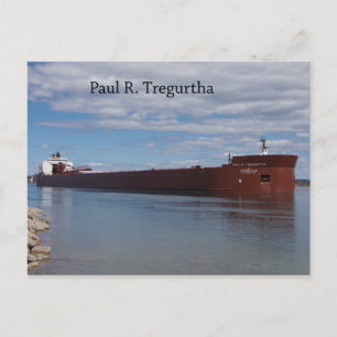 Paul R. Tregurtha-postkort Vykort