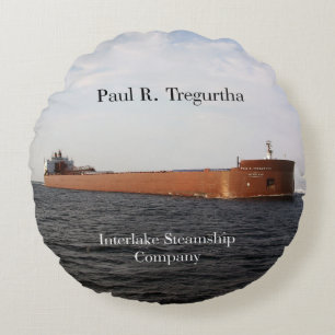 Paul R. Tregurtha-rundkuddar Rund Kudde