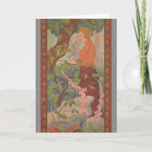 Paul Ranson Les Digitales Foxglove CC0119 Birthday Kort
