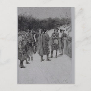 Paul Revere Bringing News to Sullivan Vykort