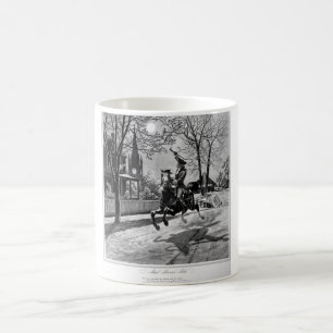 Paul Reveres ritt. 1775_War avbildar Kaffemugg