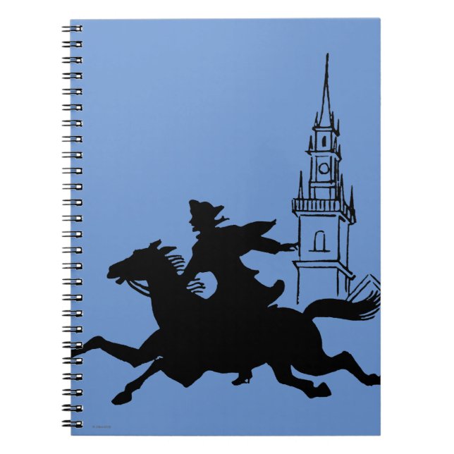 Paul Reveres ritt Anteckningsbok (Framsidan)