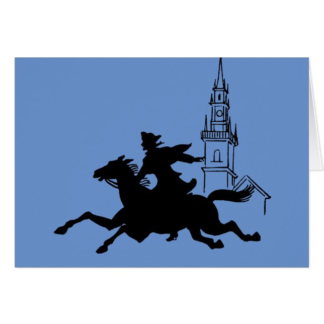 Paul Reveres's Ride OBS Kort (Framsidan Horizontal)