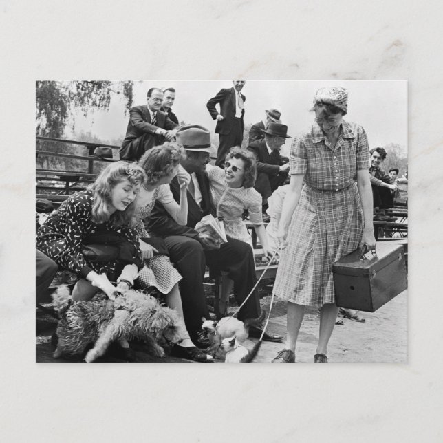 Paul Robeson and Friends, 1940-talet Vykort (Framsida)