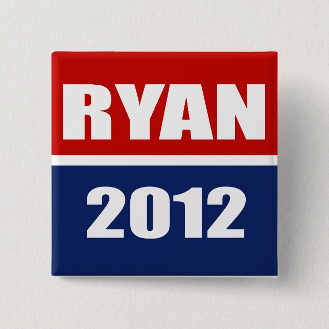 Paul Ryan 2012 Knapp (Framsida)