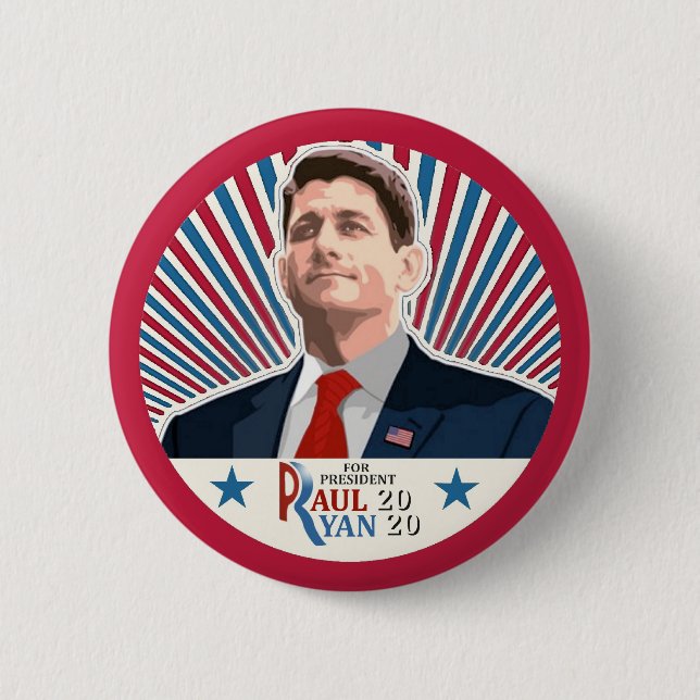 Paul Ryan 2020 Knapp (Framsida)