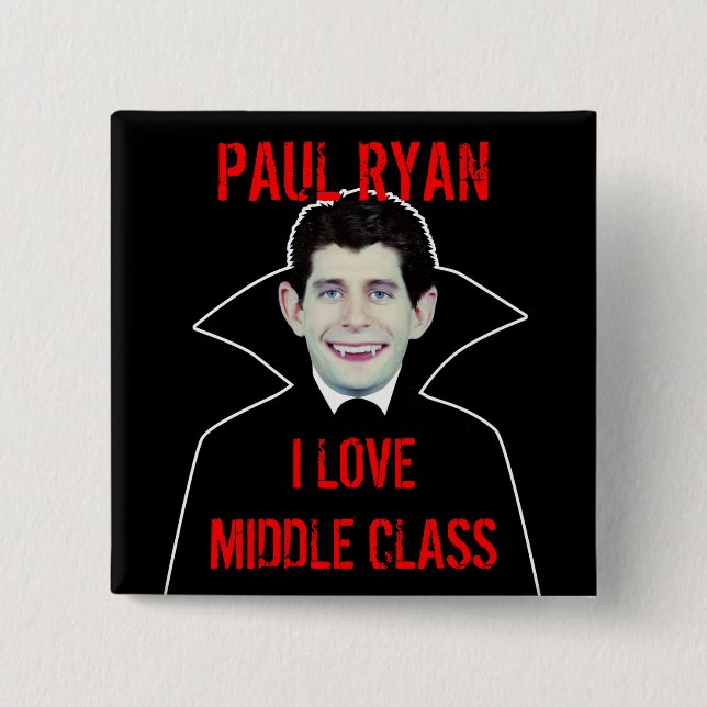 Paul Ryan älskar medelklass Knapp (Framsida)