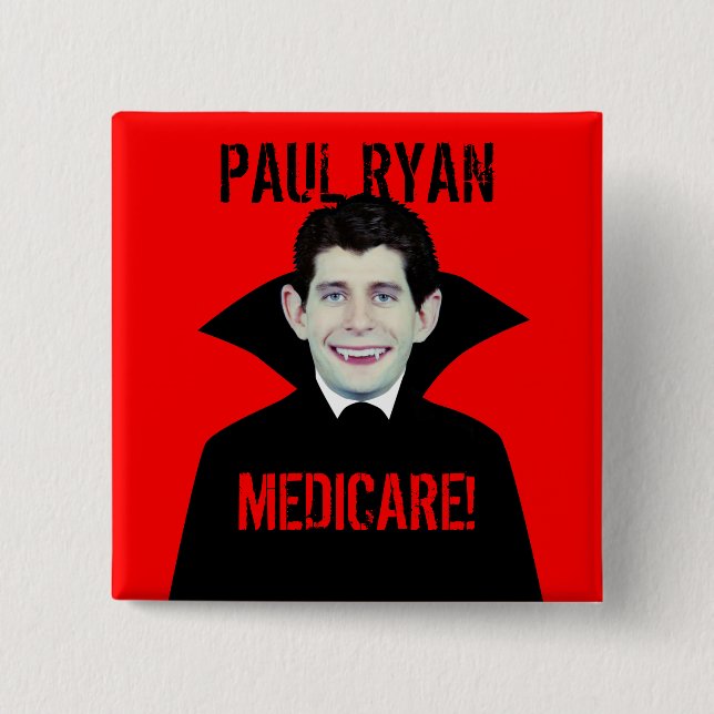 Paul Ryan älskar Medicare Knapp (Framsida)