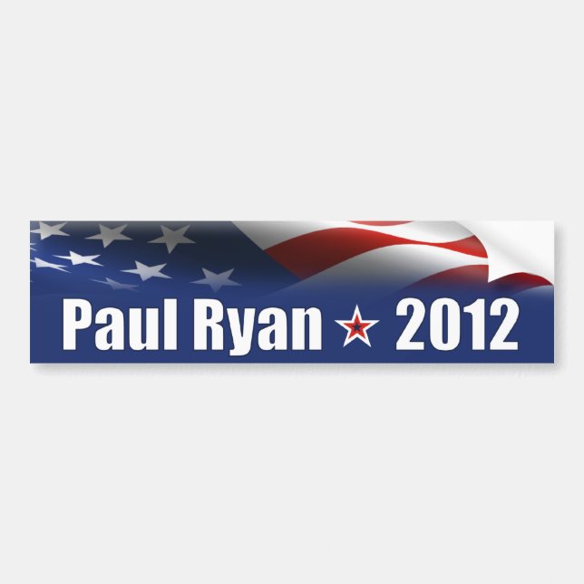 Paul Ryan för president Bildekal (Framsidan)