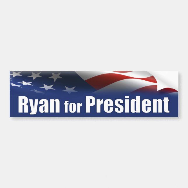 Paul Ryan för president Bildekal (Framsidan)