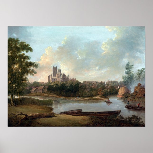 Paul Sandby Ely Cathedral Poster (Framsidan)