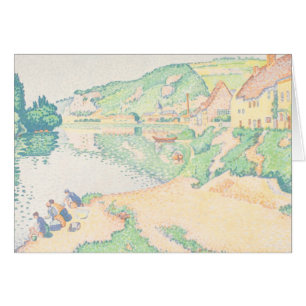 Paul Signac - Andelys Hälsningskort