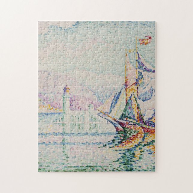 Paul Signac - Antibes. God morgon Pussel (Vertikal)