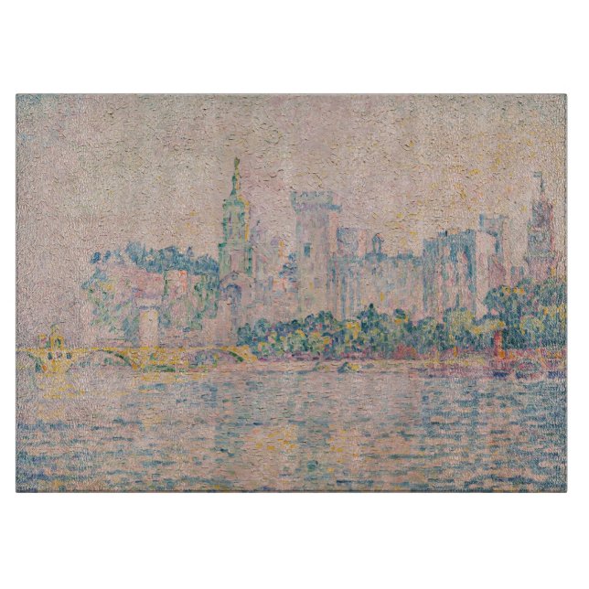 Paul Signac - Avignon, God morgon (Framsidan)