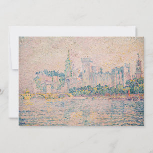Paul Signac - Avignon, God morgon Inbjudningar