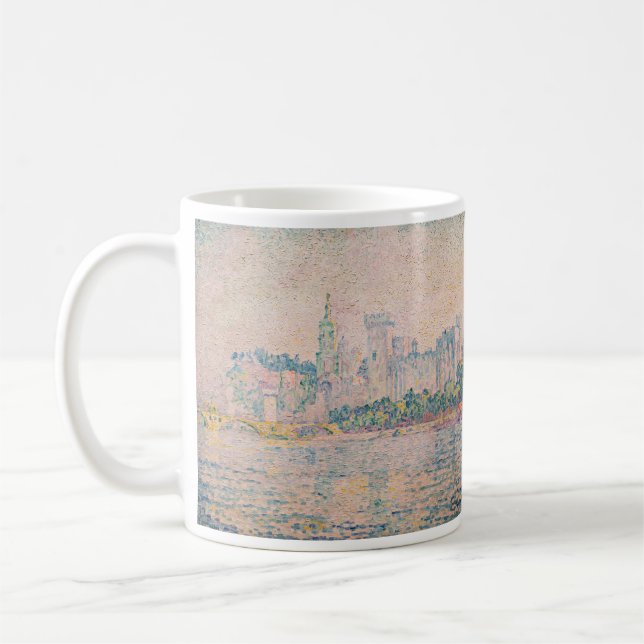 Paul Signac - Avignon, God morgon Kaffemugg (Vänster)