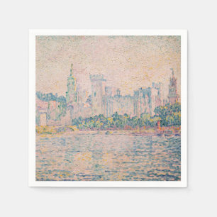 Paul Signac - Avignon, God morgon Pappersservett