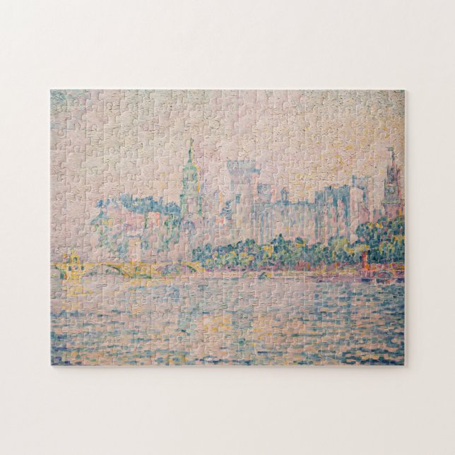 Paul Signac - Avignon, morgon Pussel (Horisontell)