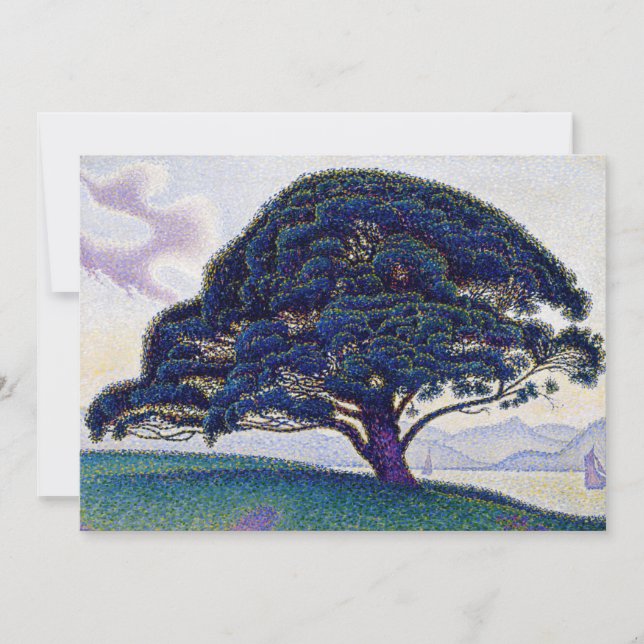 Paul Signac - Bonaventure Gräs Tack Kort (Framsida)