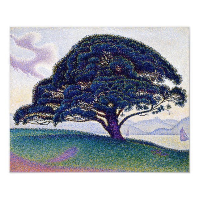 Paul Signac - Bonaventuretall Fototryck (Framsidan)