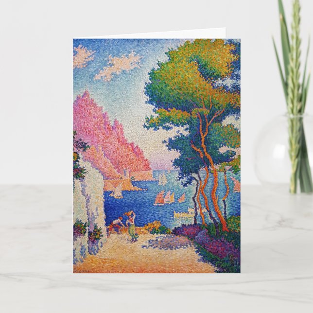 Paul Signac - Capo di Noli Kort (Framsida)