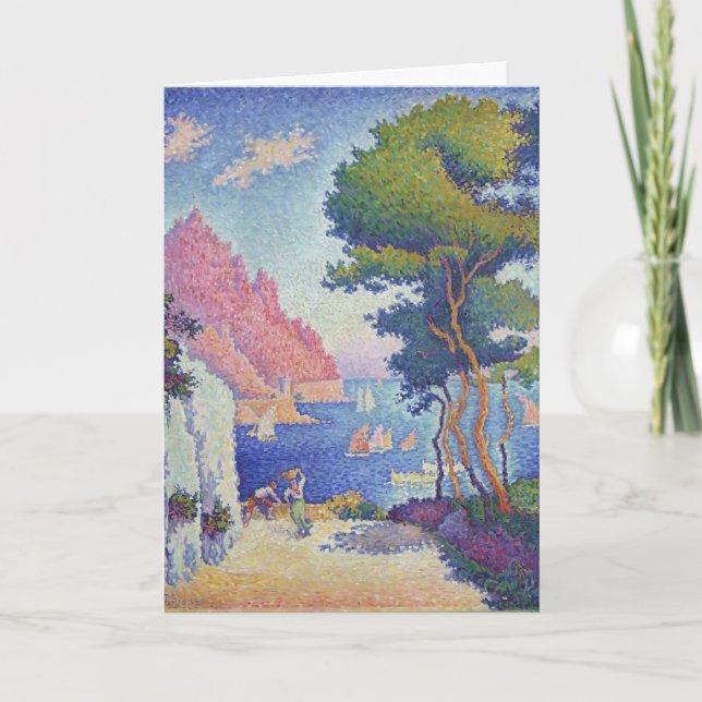 Paul Signac-Capo di Noli Kort (Framsida)