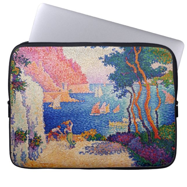 Paul Signac - Capo di Noli Laptop Fodral (Framsidan)