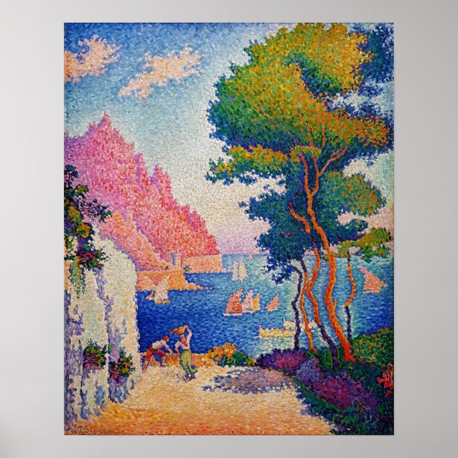 Paul Signac - Capo di Noli Poster (Framsidan)