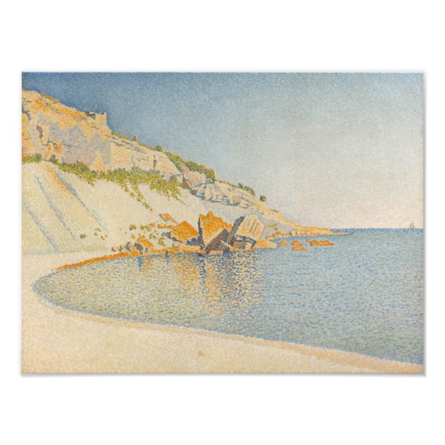 Paul Signac - Cassis, Cap Lombard, Opus 196 Fototryck (Framsidan)