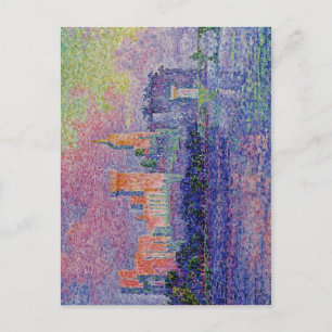 Paul Signac: Den påvliga Slotten, Avignon, Paul Vykort
