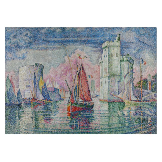 Paul Signac - Entrance of La Rochelle Harbor (Framsidan)
