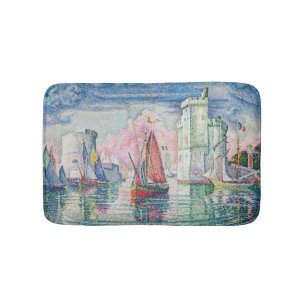 Paul Signac - Entrance of La Rochelle Harbor Badrumsmatta
